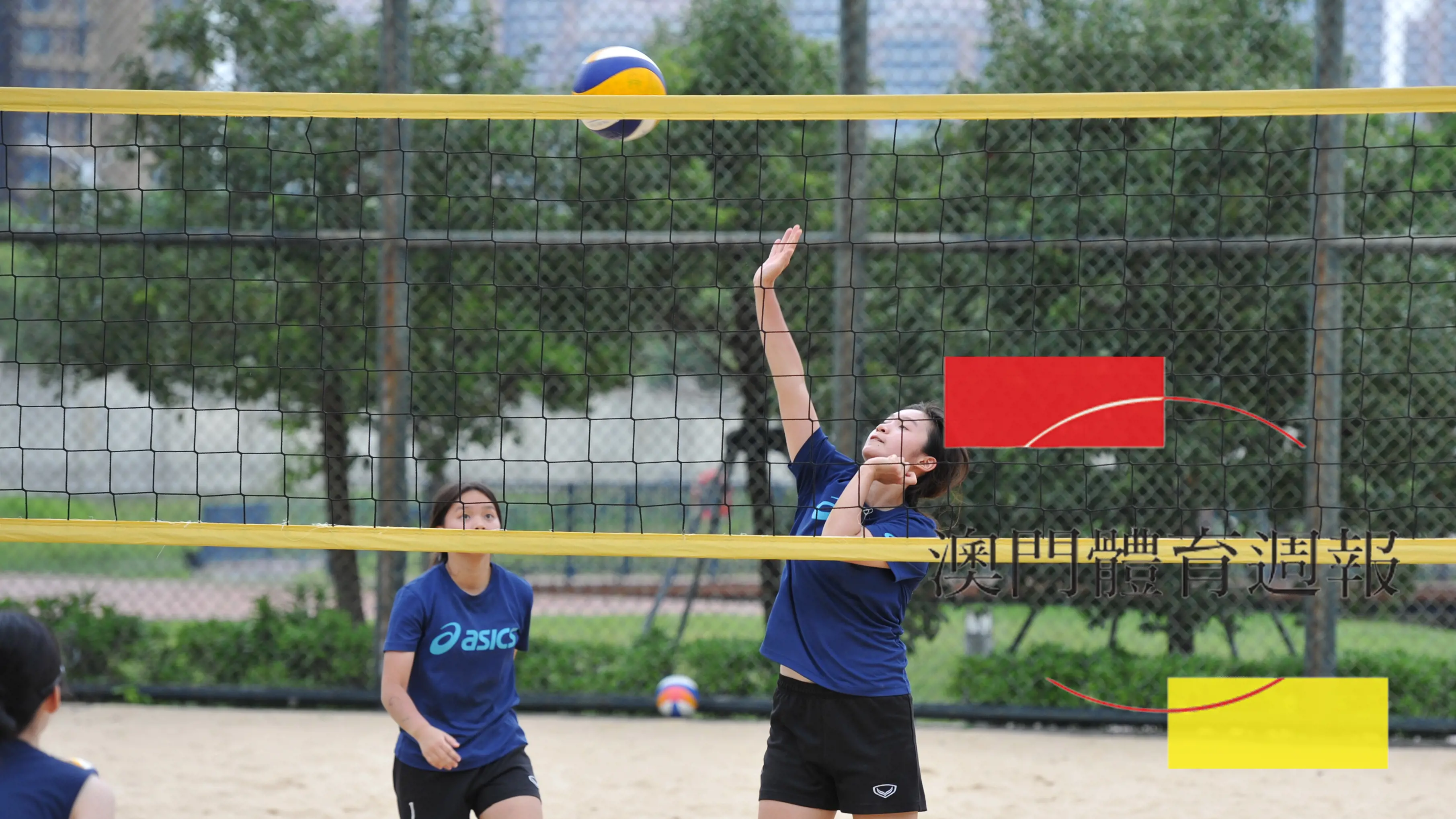 6. 聖若瑟A王詩雅（右）／曾靖芸獲季軍.JPG